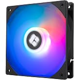 Thermalright TL-C12RB-S V2 CPU Fan 120mm ARGB Case Cooler Fan, 4pin PWM Connector Silent Computer Reverse Fan with S-FDB Bearing Included,up to 1500RPM Cooling Fan(Black ARGB)