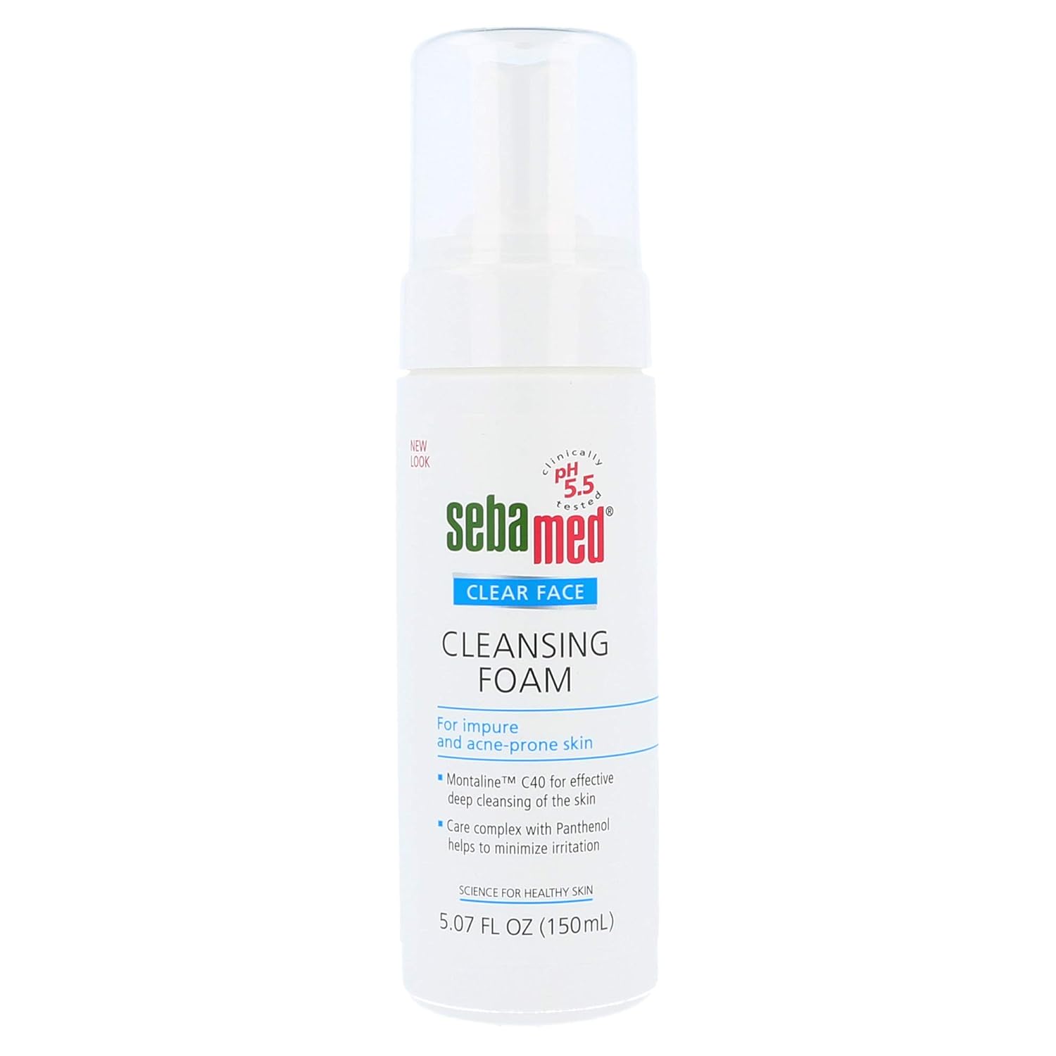 sebamed clear foam face wash