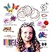 Fashion Headbands for Girls - 60 Pcs DIY Satin Women Girl Jewelry Making Kit - Hair Accessories Flowers Rhinestones Roses Butterfly Arts Crafts for Girls - Make Your Own Headbands