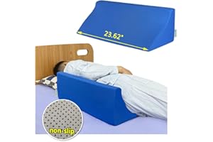 Mistuki Wedge Pillow for Sleeping Side Sleeper Body Positioners Bed Foam Wedges After Surgery Leg Elevation Incline Bolster 30 Degree Medical Triangle Positioning Pillow for Elderly Pregnancy