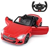 RASTAR BMW RC Car, 1/14 Scale BMW Z4 Roadster New Version Remote Control Car, Convertible Toy Car – Red / 2.4Ghz