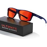 Titan Gaming Glasses, Blue Light Blocking, Night Driving Glasses for Men, Computer Protection Christmas Gift for Gamers