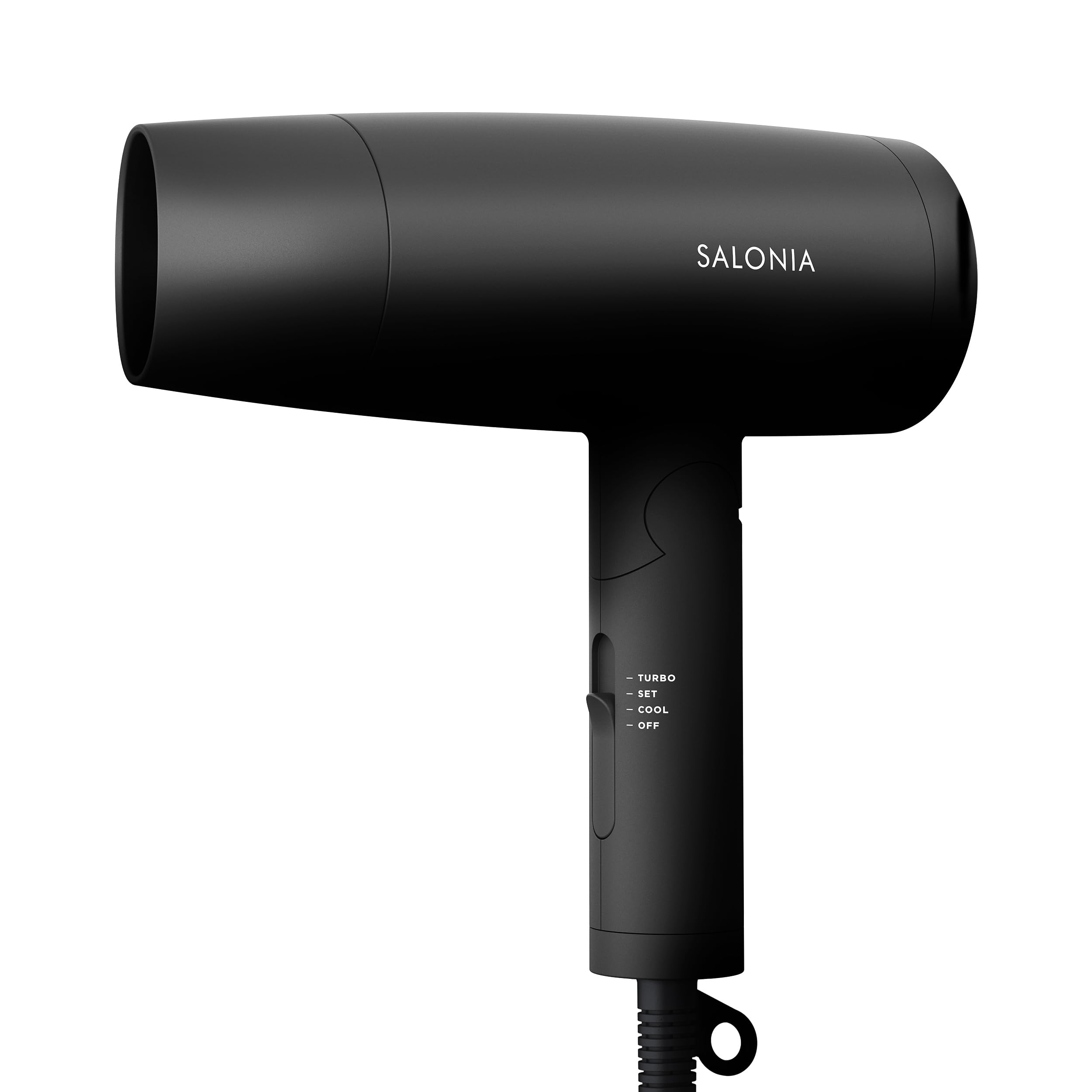 SALONIA サロニア スピーディーイオン ドライヤー 大風量 速乾 軽量 マイナスイオン ヘアドライヤー SL-013AB ブラック【Amazon.co.jp限定】商品画像
