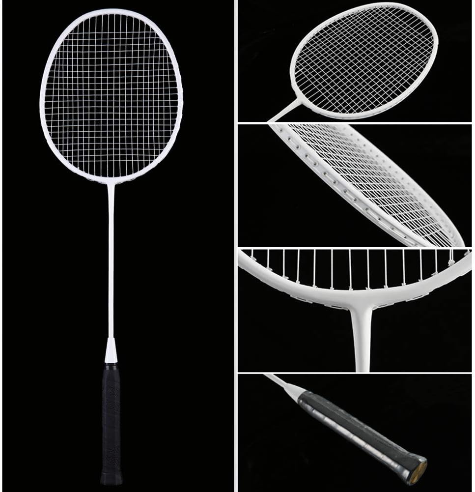 Senston Badminton Rackets 4 Pack, Badminton Set Including 2 Badminton Bag/4 Rackets/4 Nylon Badminton : Sports & Outdoors