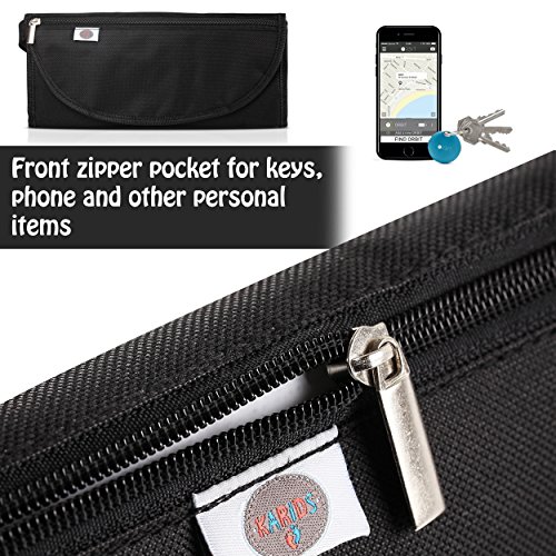 Waterproof Baby Diaper Changing Mat - Portable Changeable Infant Pad for Quick and Easy Diaper Changing of Toddlers and Newborns - Use at Home, Outdoor or Travel | Black