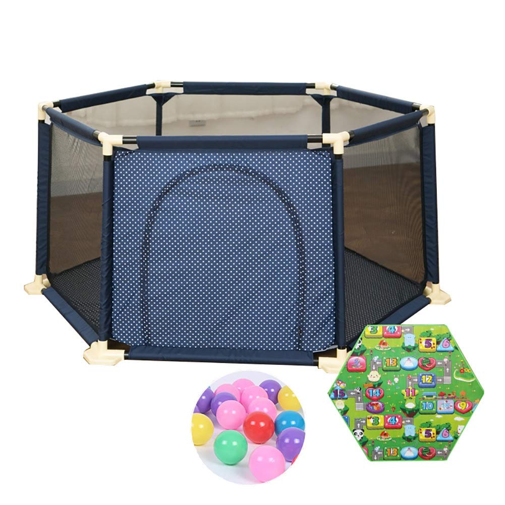 春夏新色 余分な大規模なplaypenは 0ボールのベイビープレイヤードマットレスジッパードアアンチコリジョン六角フェンス サイズ さいず 150 66 5cm 150 66 5cm B07hd68dzx 安い Hrm Partners Com
