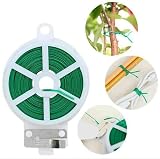 D.A.Y. Republic 50m Twistee Tie Garden Wire with Dispenser Cutter Plant Support view 2