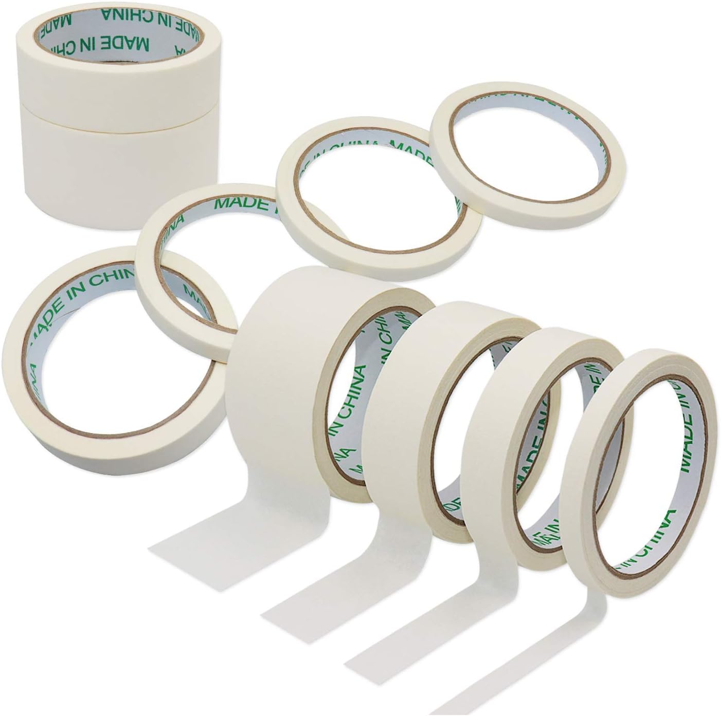ZGQAGQA Fortuning's JDS Masking TapeLow/High Tack Masking Tape Car Masking Tape 50 ZGQAGQA Fortuning's JDS Masking TapeLow/High Tack Masking Tape Car Masking Tape 50