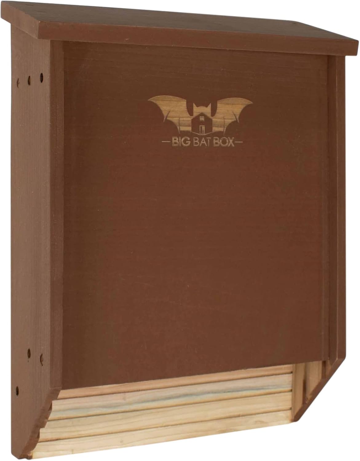 Backyard Birding & Wildlife - BIGBATBOX - Bat House for Outdoors - Clean Your Backyard from Mosquitoes - Wooden Bat House Kit - with Our Proven Bat Box Design, You are Almost Guaranteed to Attract Bats! WildYard