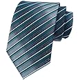 Ctskyte Men's Plaid Check Stripe Ties Pattern Business Formal Designer Neckties