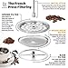 Premium 34 Oz. French Press Coffee Maker by Bar Brat ™ | Best Way To Drink & Make Coffee | Perfect For Coffees & Teas | 110 Cocktail Recipe Ebook Included