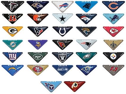 Amazon Com Tabletops 20 Nfl Logo Football Flickers Table Top Team