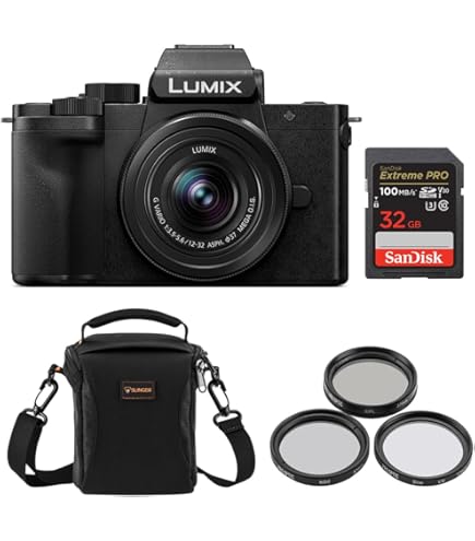 Amazon.com : Panasonic Lumix G100D 4K Mirrorless Vlogging Camera