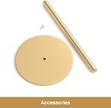Niffgaff Kitchen Roll Holder Gold Free Standing Stainless Steel Organizer view 5