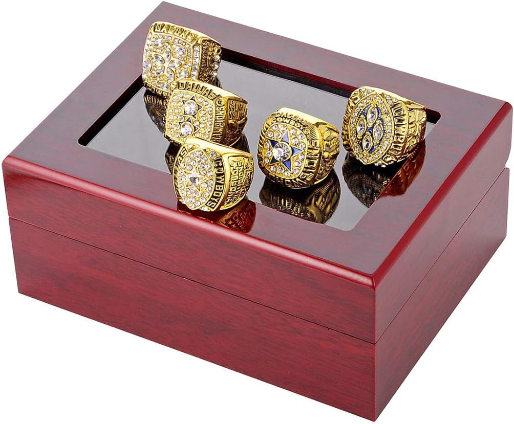 ZNKVJ Man's Super Bowl Dallas Cowboys Set Championship Rings