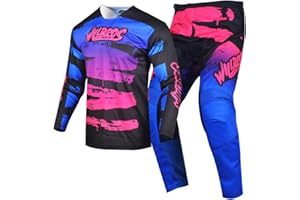 Willbros Motocross Jersey Pant Combo Men Women Dirt Bike Gear Set Suit Racewear Enduro MX Cycling Offroad Adult Riding