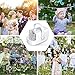 Conthfut Portable Bubble Machine, Powered by Plug-in or 6 Batteries (Included), Automatic Bubble Maker Blower 2 Speed Level, 1500 Bubbles Per Minute for Wedding Party