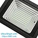 Solar Flood Light Remote Control,JPLSK IP65 Waterproof Dual 126 LED 18W Solar Panel Solar Powered Flood Lights Outdoor for Patio Backyard Garden Driveway Pool