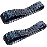 2Pack Rubber Tracks 180x72x37 Replacement Fits 0.8Ton-2Ton Mini Excavators | Caterpillar TYPHON AGT Kubota Komatsu JCB Yanmar Gehl Hitachi Takeuchi Kobelco Daewoo Wacker Neuson