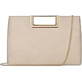 GAYI URBAN Clutch Purses for Women, Dressy Evening Crossbody Bag, Ladies Vegan Leather Wedding Party Shoulder Handbag