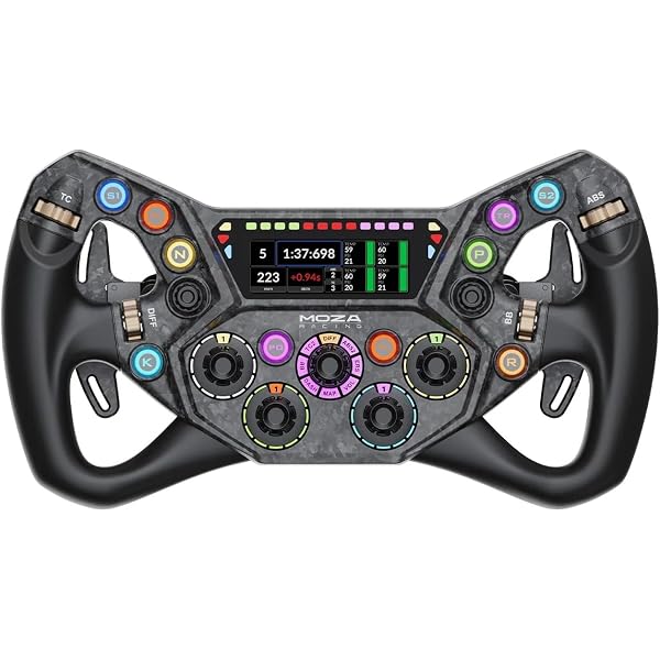 MOZA GS V2P Racing Steering Wheel for PC, 300mm GT driving Wheel