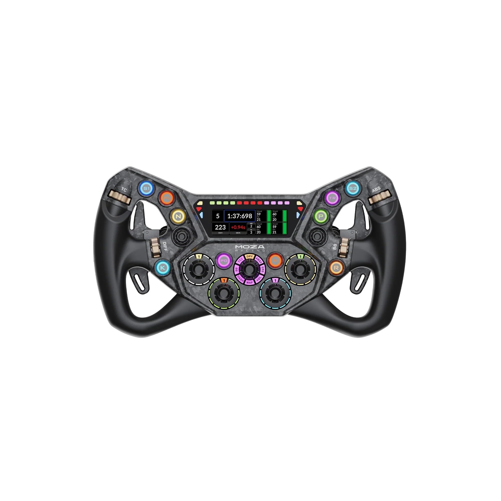 MOZA KS Pro Steering wheel for PC Gaming Car simulator