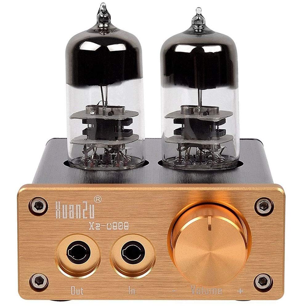 DollaTek 6J3 Vacuum Tube Integrated Amplifier Mini Stereo HiFi Headphones Audio Amplifier DIY