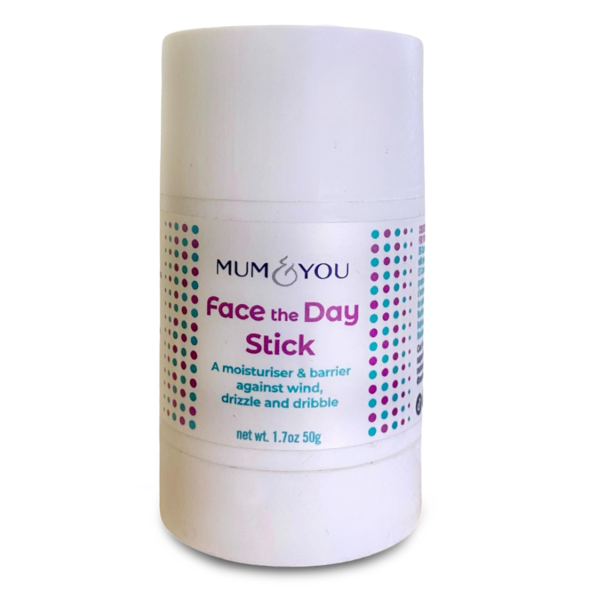 Mum & You Baby Face the Day Stick – Natural baby Moisturiser with Sunflower, Coconut Oil & Shea Butter, Soothes Eczema, Teething Protection, Dribble Rash & Protects Skin in Winter, Cold & Dry Weather