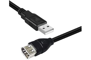 Firewire 1394 6 Pin to USB Adapter Cable, Firewire IEEE 1394 6 Pin Female to USB 2.0 Type A Male Data Transfer Converter Cabl