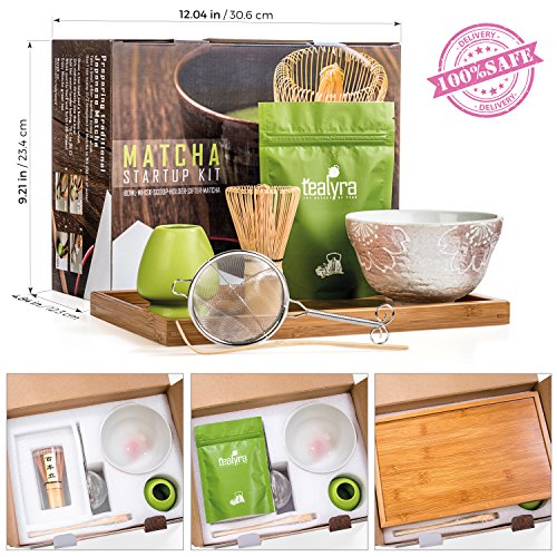 Tealyra Matcha Kit Connoisseur Ceremony Start Up Set Premium