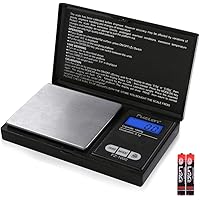 𝗙𝘂𝘇𝗶𝗼𝗻 Digital Pocket Scale 1000g/0.1g, Small Digital Scales Grams and Ounces, Herb Scale, Jewelry Scale, Portable Trav