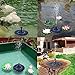 WBPINE Solar Fountain Pump, Solar Powered Floating Fountain Kit Solar Water Fountain for Bird Bath Pond, Pool and Garden Decoration