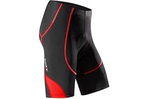 Santic Men's Cycling Shorts Padded Bicycle Riding Pants Bike Biking Clothes Cycle Wear Tights