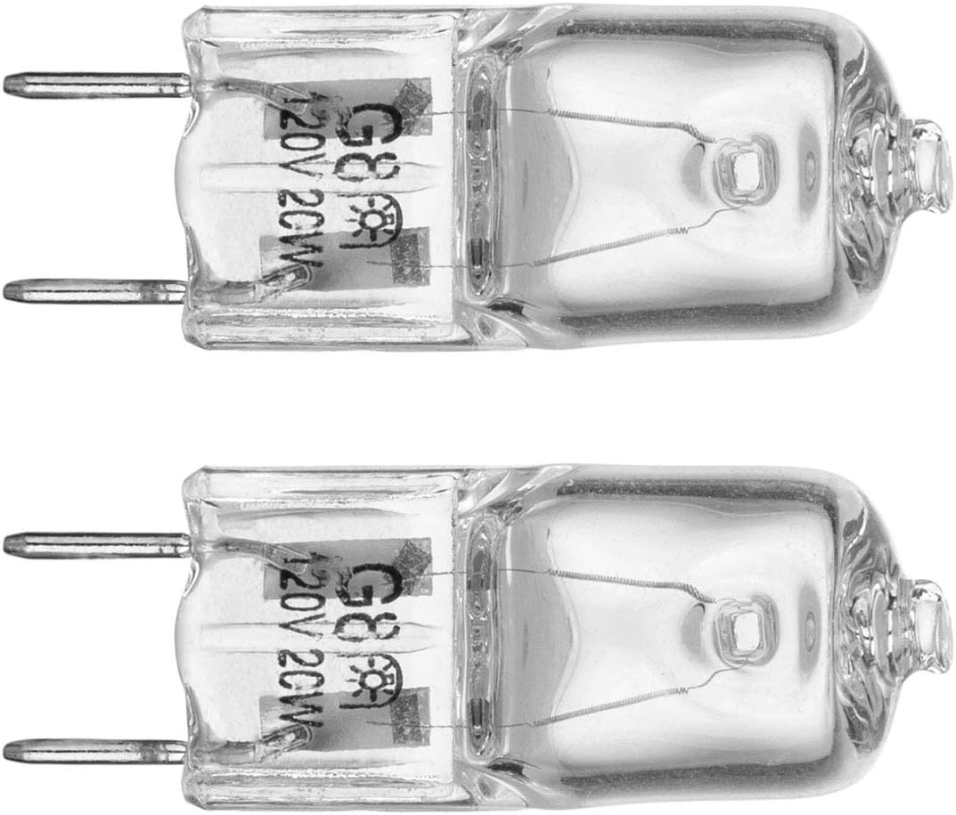 Light Bulb for GE Microwave Oven - Halogen Light Bulb Fits for GE Samsung Kenmore Elite Maytag Over the Stove Range Microwave, Night Light/Stove Light Bulb for GE microwave, Replaces WB25X10019, 2Pack: Home Improvement