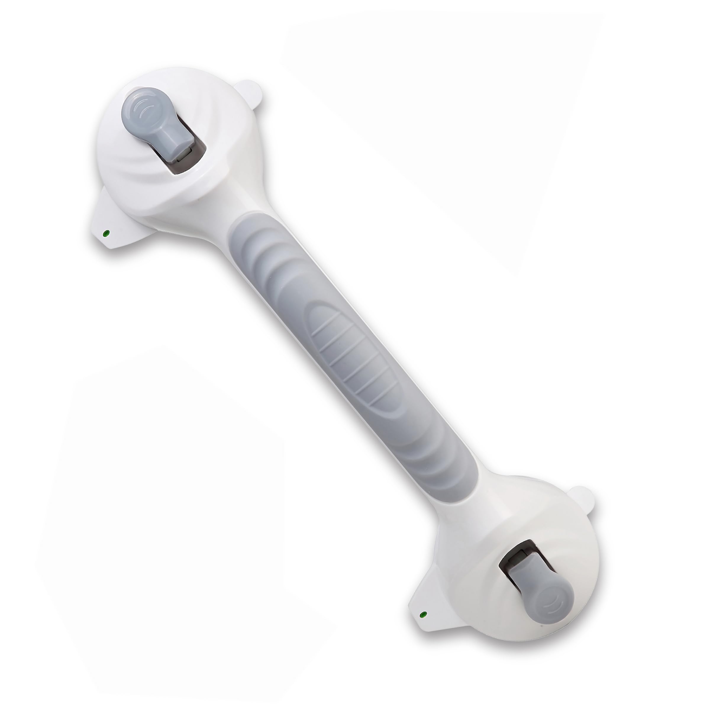 Grab Bars for Bathtubs and Showers, 1 Pack 15 Inch Shower Handles, Strong Suction Grab Bar for Shower, Anti-Slip Shower Grab Bars for Seniors, Bathroom Handicap Grab Bars with Indicators
