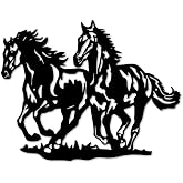 Personalized Horse Metal Sign 12 Inch Home Wall Decor Plaque | Home Decor Signs for the Bedroom, Kitchen, and Office