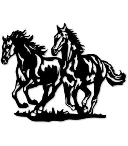 Décoration murale en métal personnalisée avec nom de cheval | Panneau équestre personnalisé | Décoration rustique de ferme et de grange | Cadeau unique pour les amateurs de chevaux - France