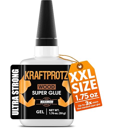 Ceramic Super Glue Gel 1.75 oz XXL – for Porcelain, Pottery, China