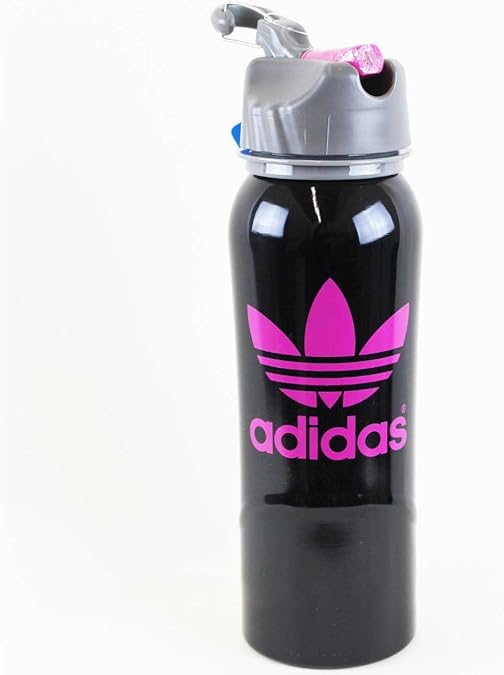 Amazon.co.jp： adidas Originalsウォーターボトル 給水ボトル 水筒 (ブラック/ピンク) シューズ＆バッグ
