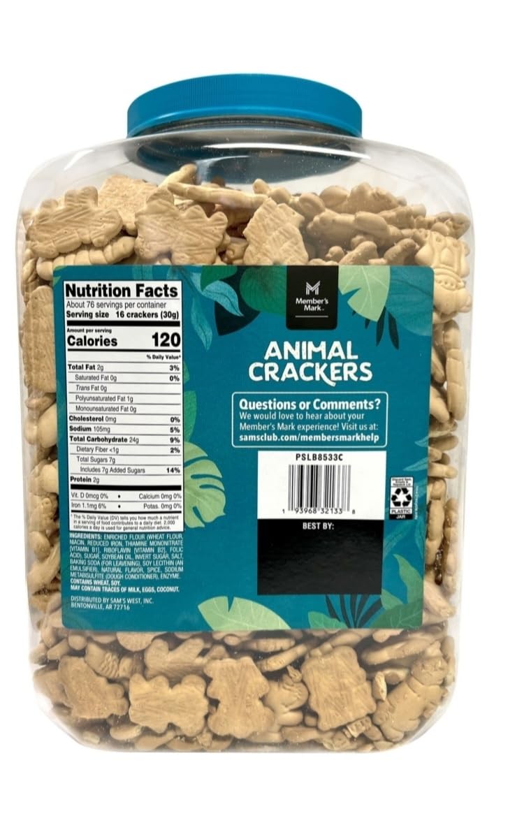 Member's Mark Animal Crackers (5 lbs.) Pack of 4 Pricepulse