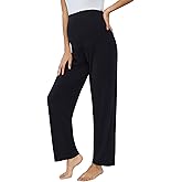 Joyaria Womens Maternity/Pregnancy Sweatpants Long Yoga/Pajama/Lounge Pants Over The Belly