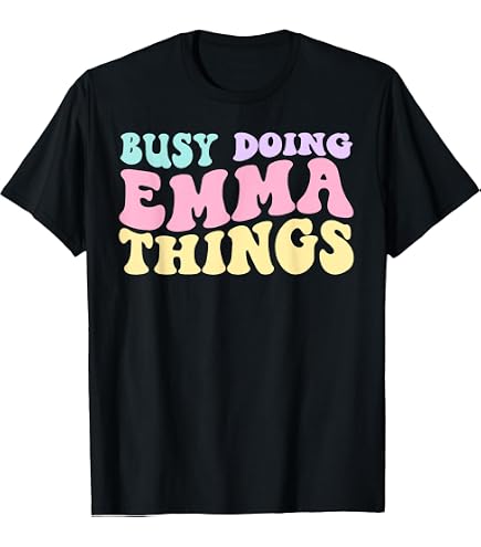 Amazon.com: Emma Name T-Shirt : Clothing, Shoes & Jewelry