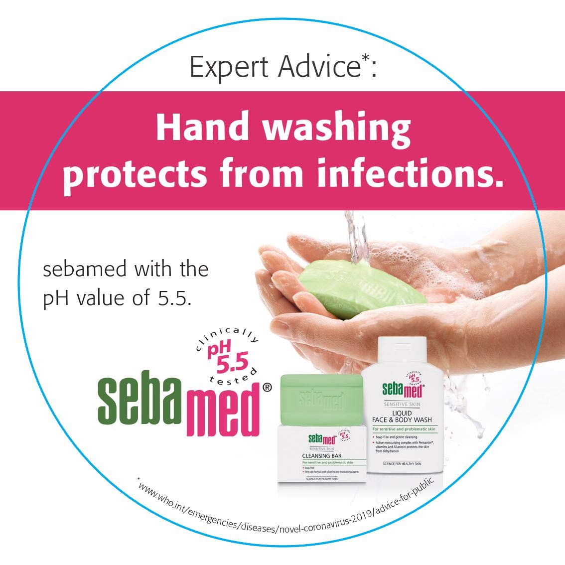 Sebamed Paraben-Free Liquid Face and Body Wash with Pump pH 5.5 Dermatologist Recommended Mild Hydrating Cleanser for Sensitive Skin 13.5 Fluid Ounces (400 Milliliters) : Sport Sunscreens : Beauty