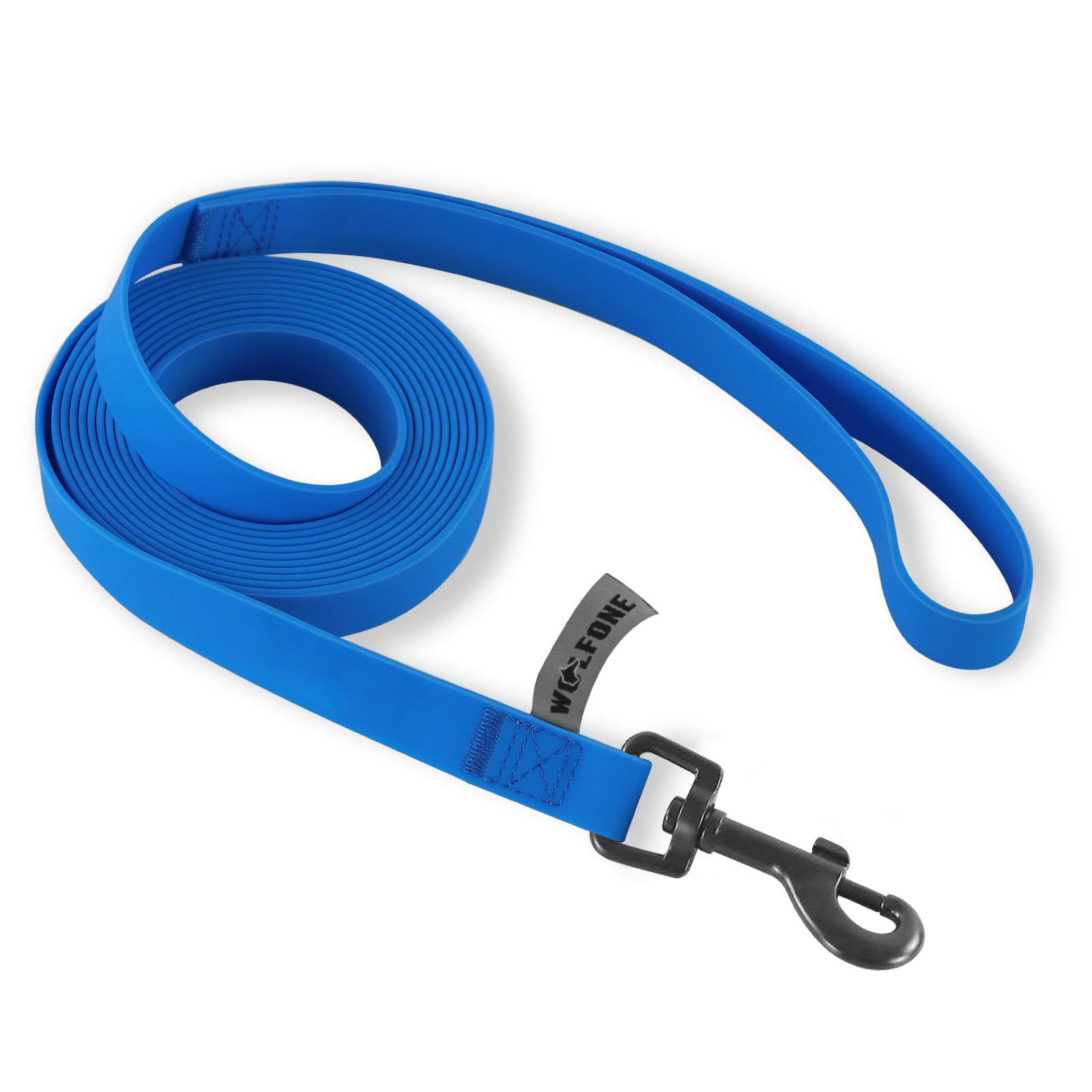 Wolfone Blue 1.5m Long Line Lead Waterproof Recall Training Dog Lead