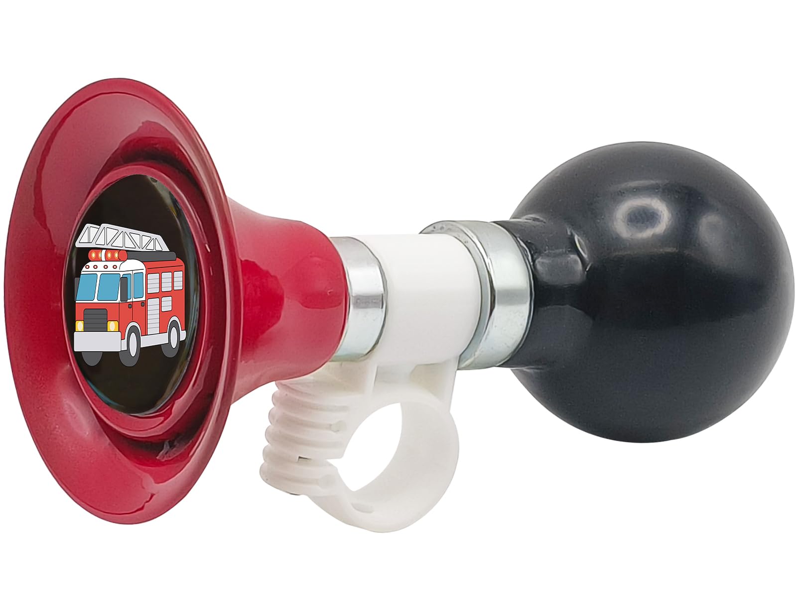YeloYolker Kinder-Fahrradhupe – Niedliche Drucklufthupe Mit Dino/Mermaid-Motiv, Für Lenker 22 Mm, Einfach Montiert