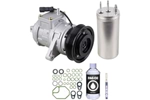 BUYAUTOPARTS! AC Compressor & A/C Kit For Jeep Wrangler TJ 4.0L 2000 2001 2002 2003 2004 2005 2006 - BuyAutoParts 60-80151RK New