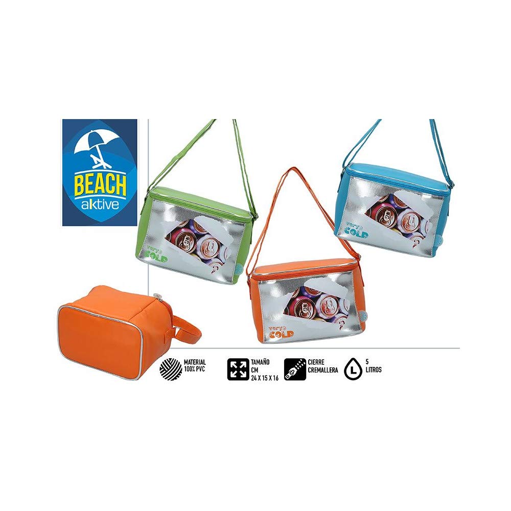 Hogar y Mas Nevera Portátil Playa, Bolsa Isotérmica. Cierre ...