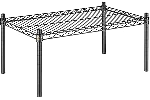 APLSS Dunnage Storage Rack, 18"×30"×14"(8"), NSF Certified, Height Adjustable, Moist&Dry Enviroments, for Kitchen Garage Walk-in Cooler&Freezer Dishroom, 800 Lbs Capacity