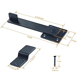 LAWNEAGLE 6" Flip Fence Gate Latch with Screwdriver