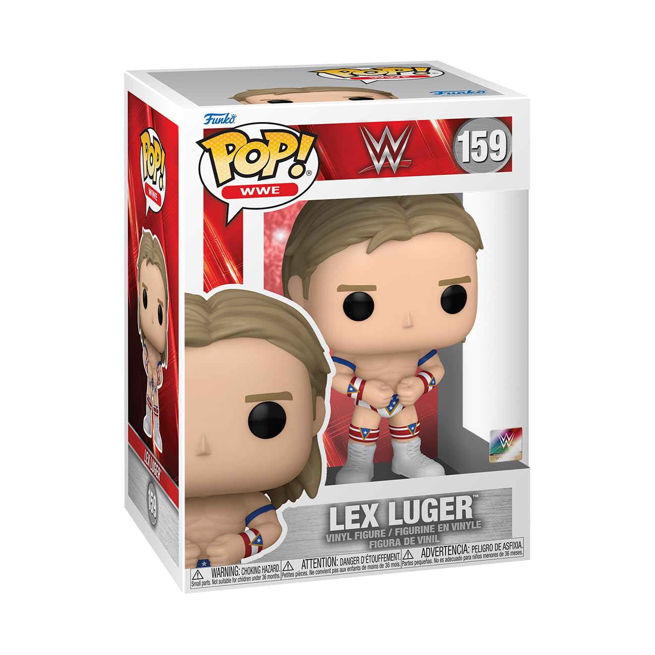 Funko Pop! WWE: WWE 94 SS - Lex Luger - Collectable Vinyl Figure - Gift Idea - Official Merchandise - Toys for Kids & Adults - Sports Fans - Model Figure for Collectors and Display